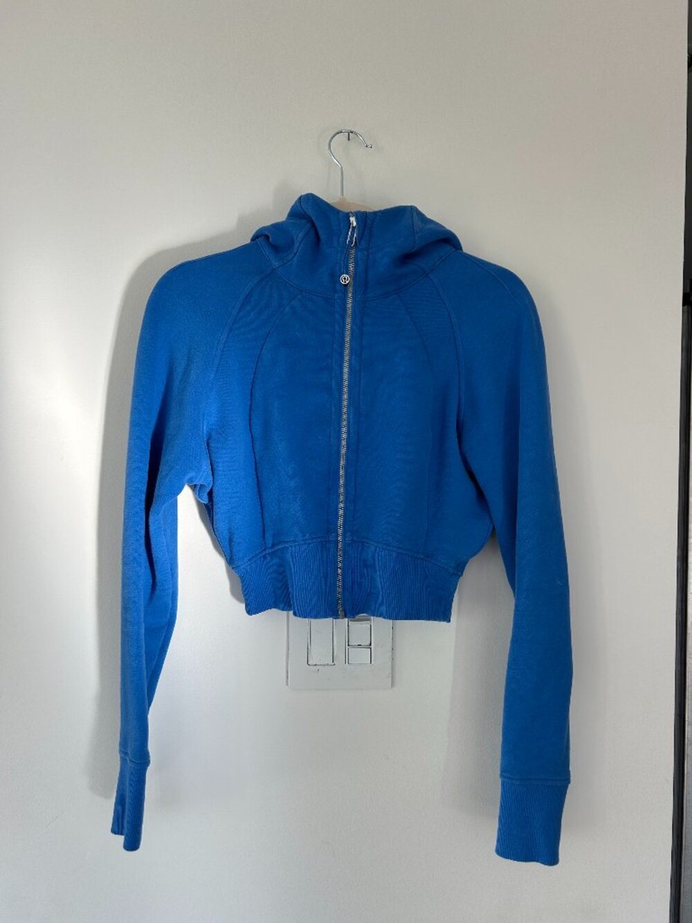 Lululemon cropped Scuba full zip